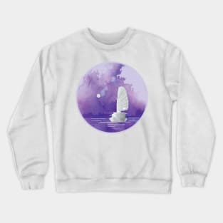 Halong Bay Vietnam Cruise under the Moonlight Crewneck Sweatshirt